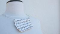 “Old Music Sheet” Choker