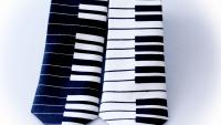 Piano Notes Tie - 2 Designs