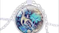 Music Pendant Blue