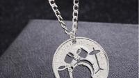 Drumkit Coin Necklace