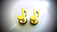 Fake Ear Plugs - Music Notes