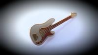 Bass Guitar Fender Style Pin / Brooch