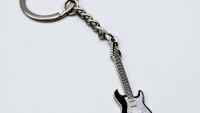 Mini Guitar Keychain Fender Stratocaster Style