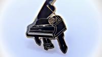 Grand Piano Pin Brooch