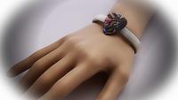 Guitar Pick Stretchable Bangle - Choice of Design