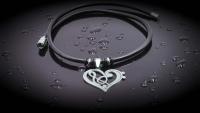 Heart Choker Treble Clef & Bass Clef Design