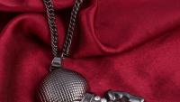 Microphone with Hand Pendant - Statement Hip Hop Style