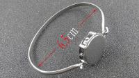 Snare Drum Stainless Steel Bangle