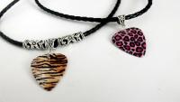 Leopard and Tiger Print Choker Necklaces - Customisable