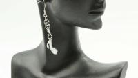 Music Note Drop Earrings Eighth Note (Quaver) 