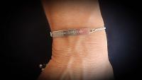 Music Is My Life Inspirational Stainless Steel Bracelet