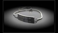 Music Is My Life Inspirational Stainless Steel Bracelet