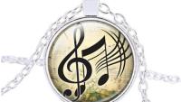 Music Pendant Cream