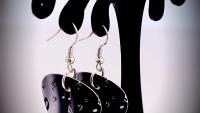 Music Note Drop Earrings