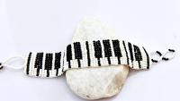 Piano Bracelet - Beaded Style