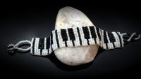 Piano Bracelet - Beaded Style