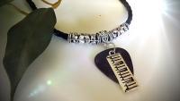 Piano Keyboard On Guitar Pick Choker