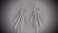 5 Stick Dangle Earrings - Hip Hop Punk!