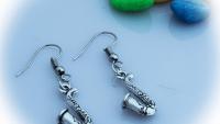 Saxophone Retro Style Earrings