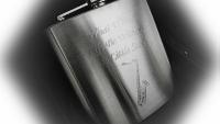 Hip Flasks With Musical Theme