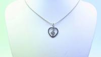 Treble Clef Heart Necklace