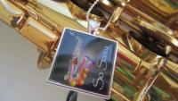 So Saxy - Funky Saxophone Resin Pendant