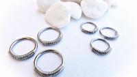 Steel Spring Wire Captive Ring BCR Body Piercing Jewellery