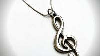 Treble Clef Necklace