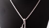 Trumpet Pendant - Stainless Steel