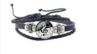 Music Medley Multilayer Leather Bracelet