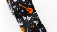 Guitar Tie -Music Note Tie 