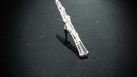 Oboe Music Pin Badge