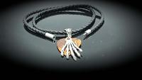 Skeleton Hand Guitar Pick Choker Necklace - Customisable!