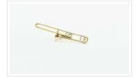 Trombone Pin Badge 3D Design