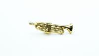 Trumpet Pin Badge 3D Design