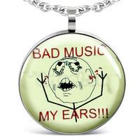 Comic Music Pendant