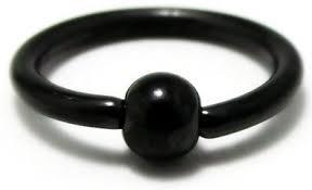 BCR Rings 12G - Titanium Stainless Steel BCR Rings - Choice of Colours