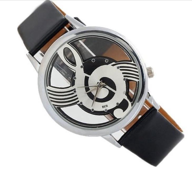 Music Notes Wristwatch - Waterproof Retro Design