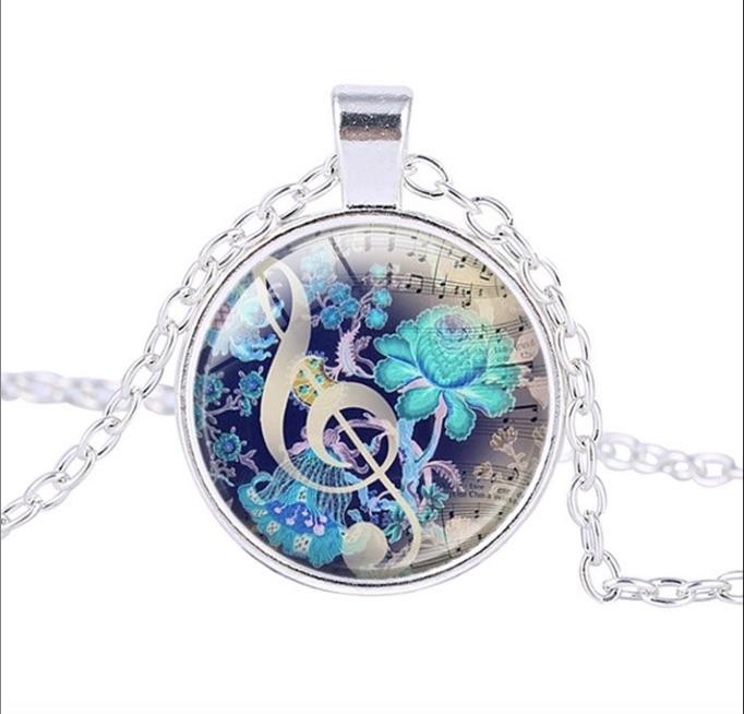 Music Pendant Blue