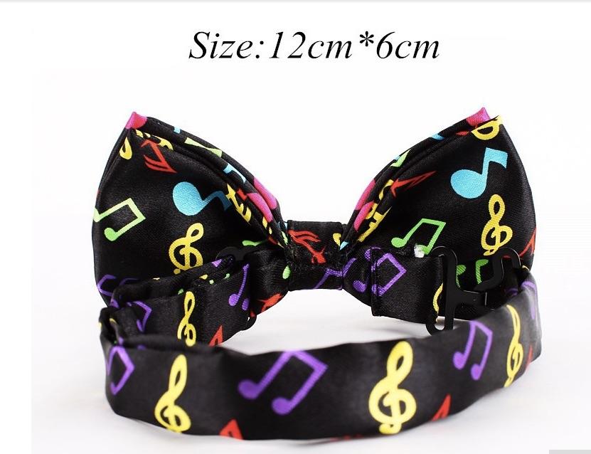 Musical Note Bow Tie - Colourful & Funky!