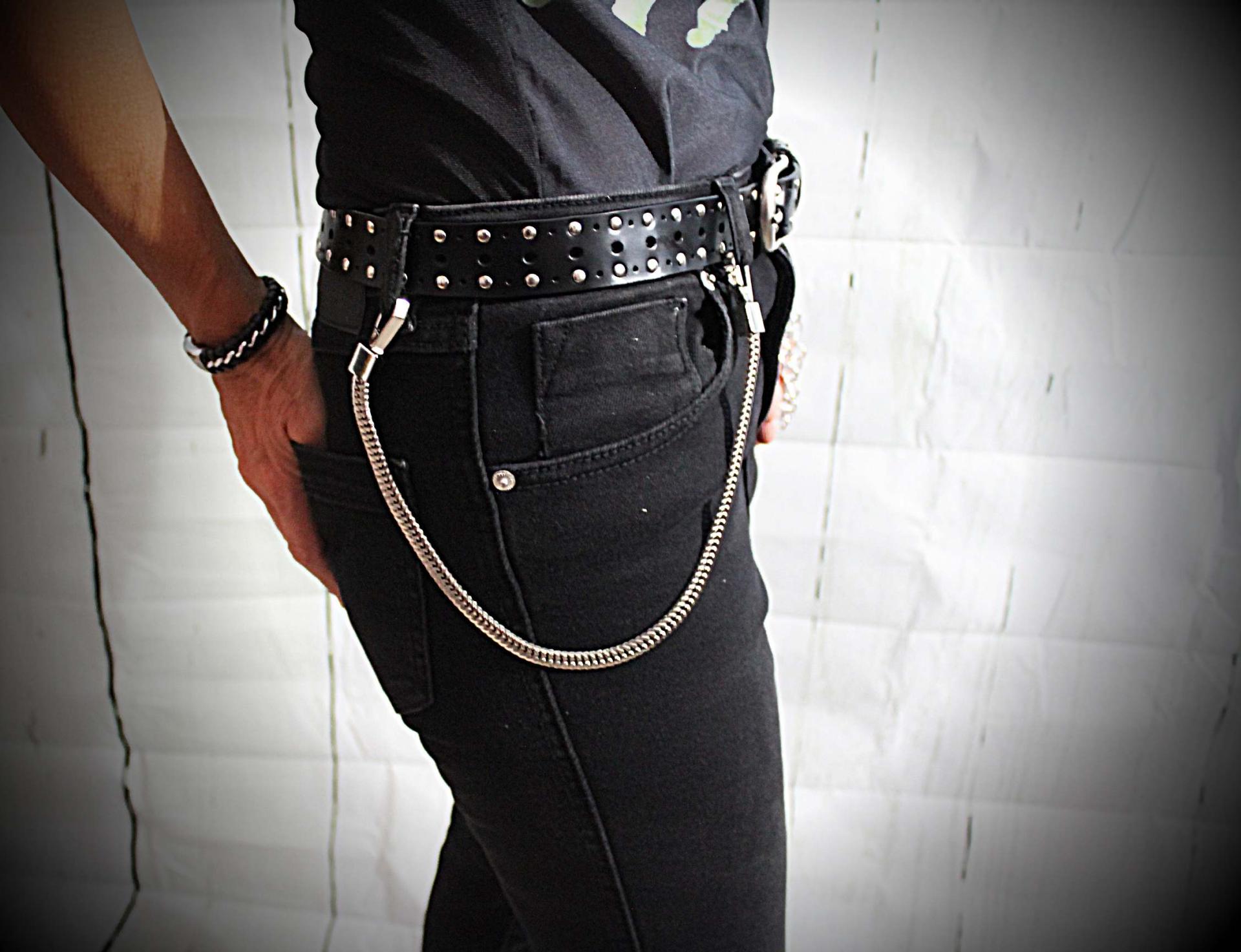 Chrissie C statement Jeans Chain