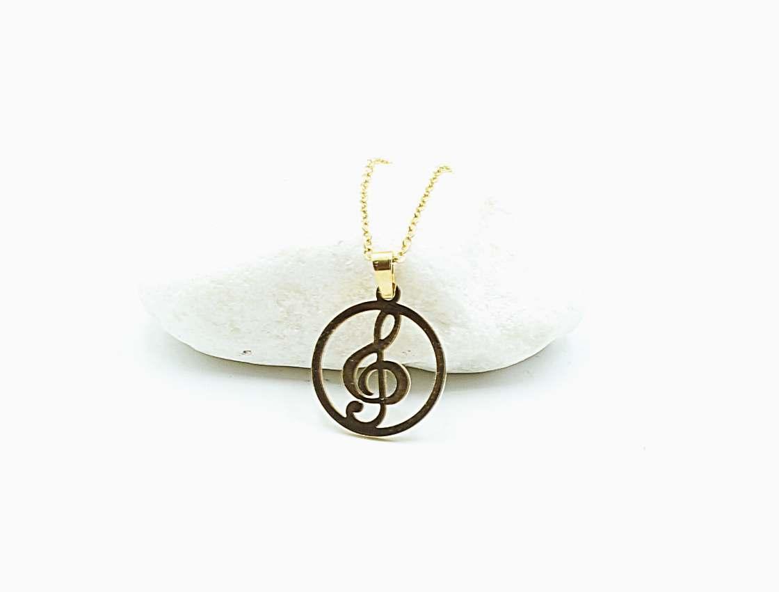 Music jewellery pendant from Chrissie C