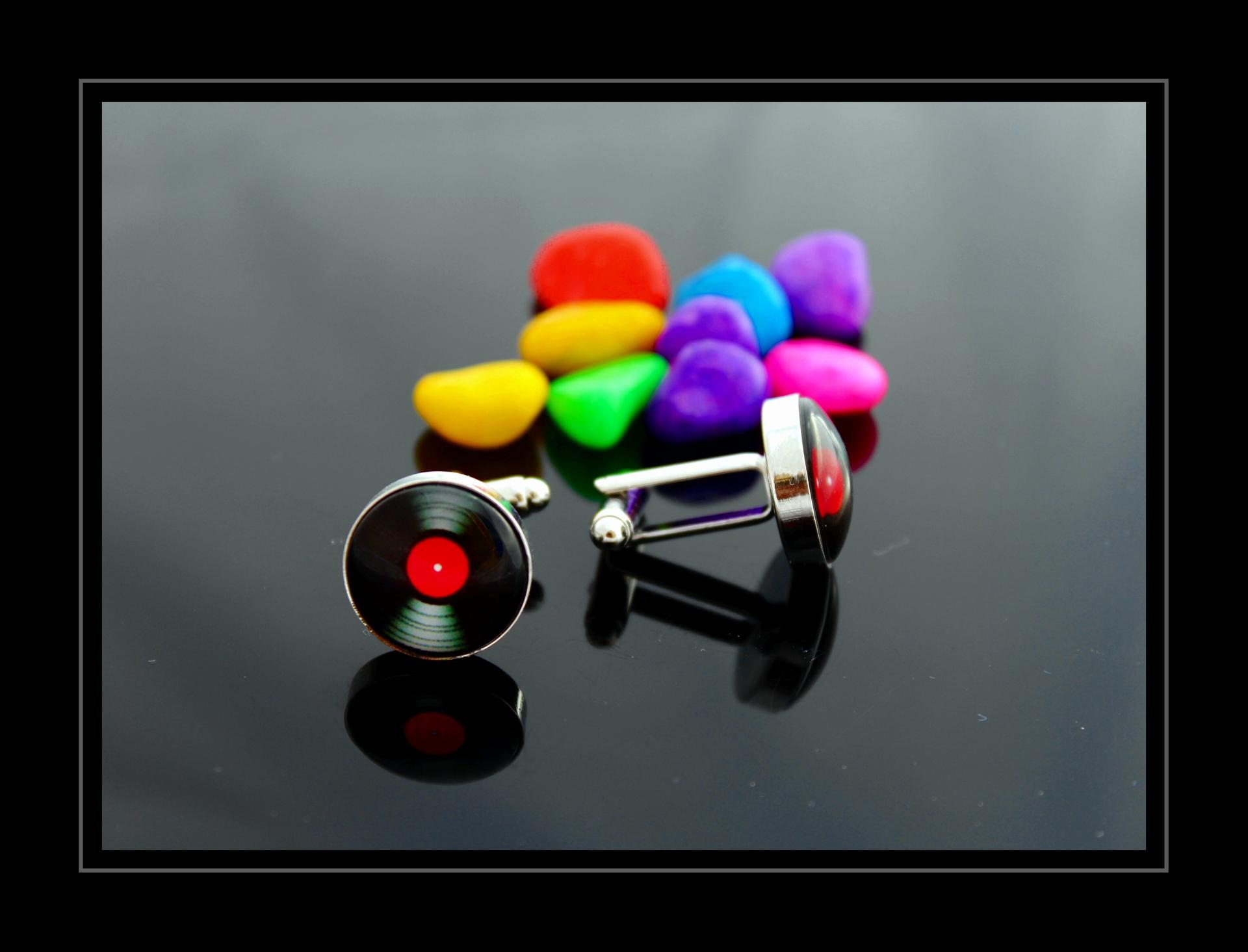 DJ Cufflinks - Retro Style