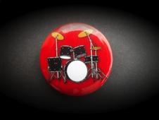 Musical Instrument Button Badges - Choose Your Instrument