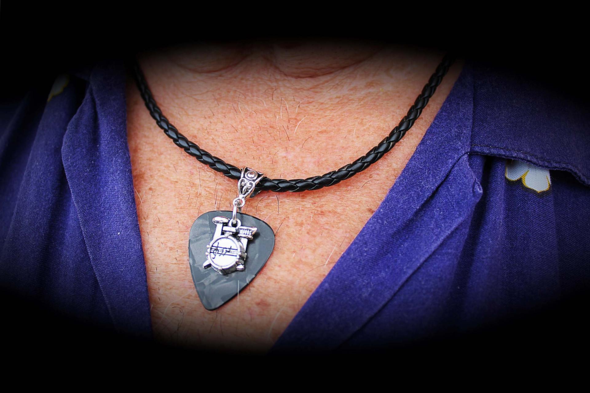 guitar pick jewellery from Chrissie C at Music Jewellery Online