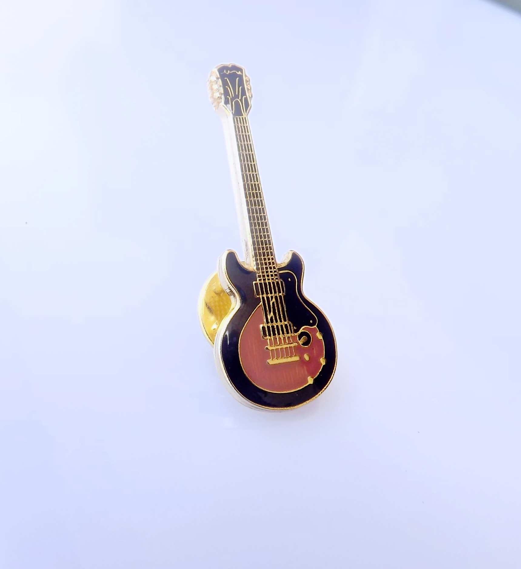 Gibson Les Paul Special 55 Guitar Pin Badge (special Rare Double cut vintage )