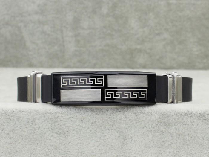 Titanium Steel "Great Wall" Design Bracelet