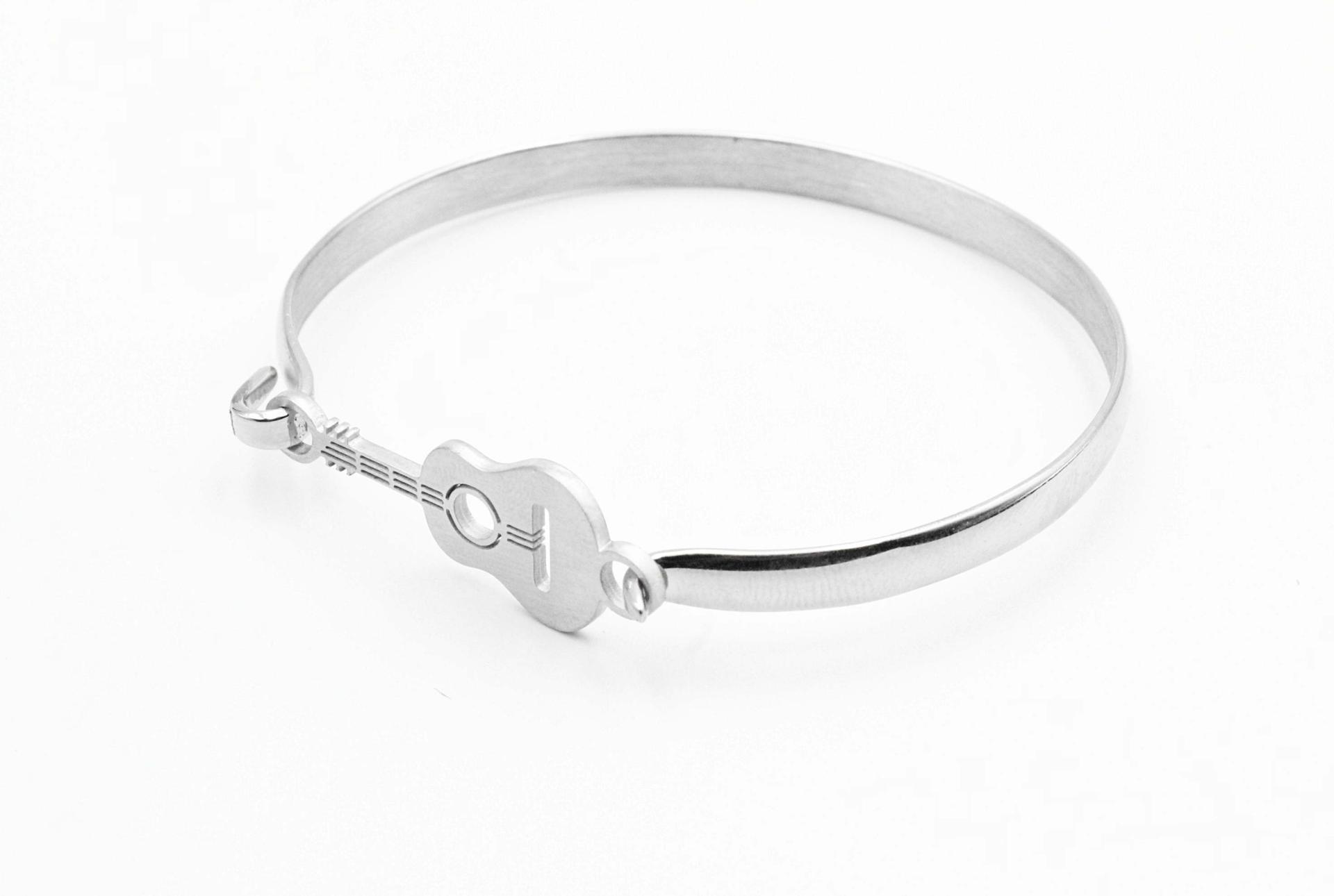 Guitar Bangle Stainless Steel