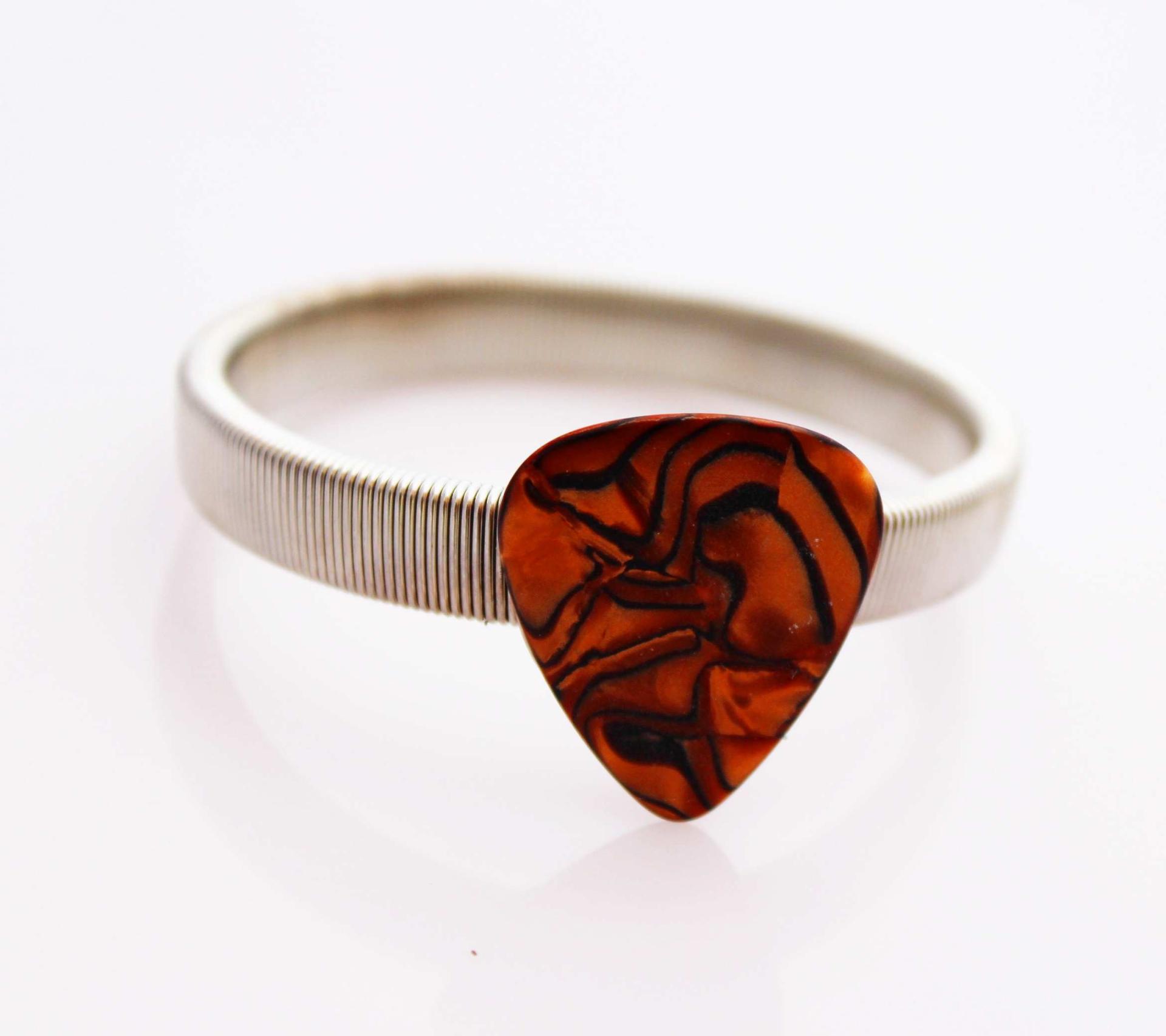 Guitar Pick Stretchable Bangle - Choice of Design