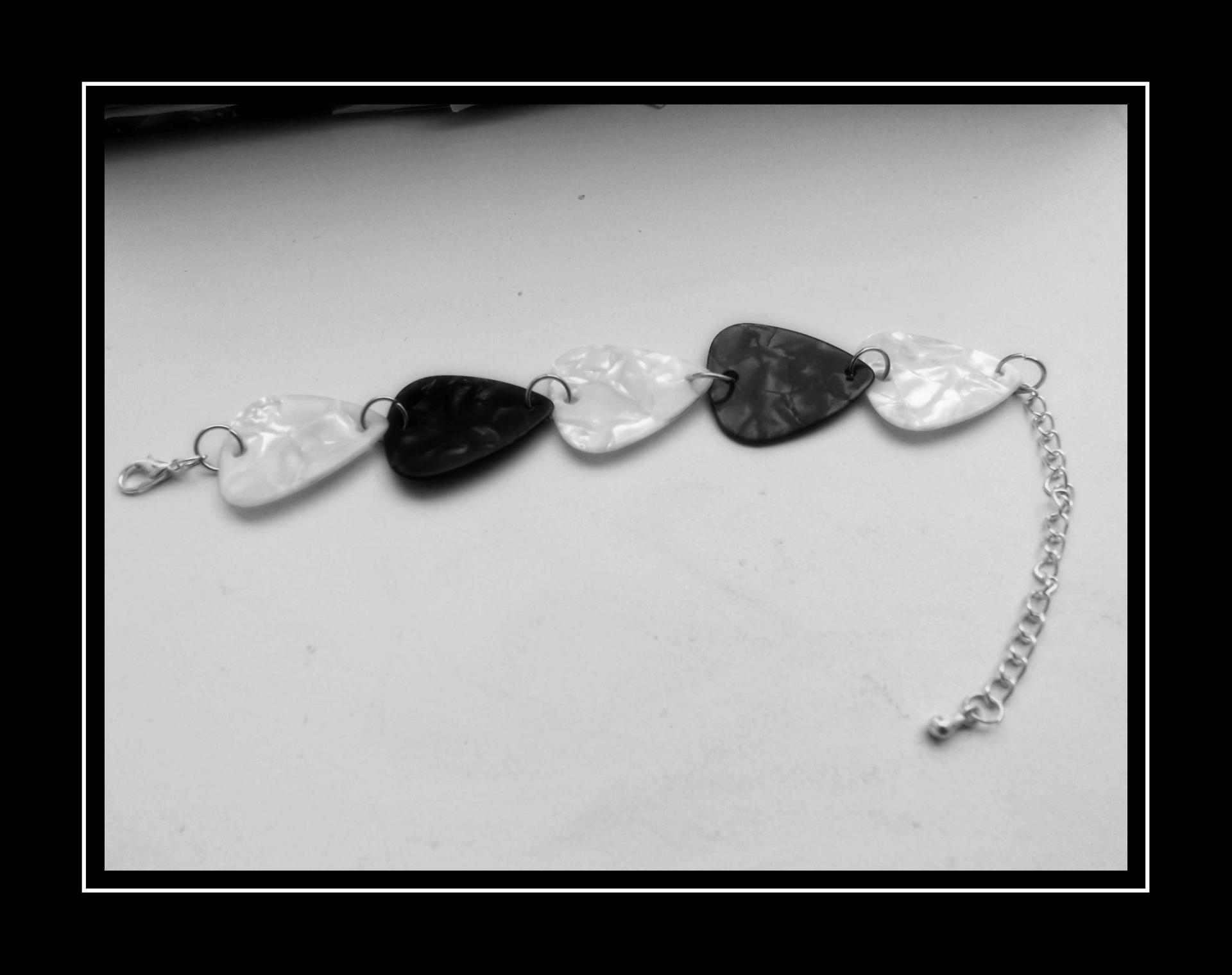 Guitar Pick Bracelet  - customisable!